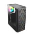 PC Power Hex Mesh BK M-ATX Gaming Casing